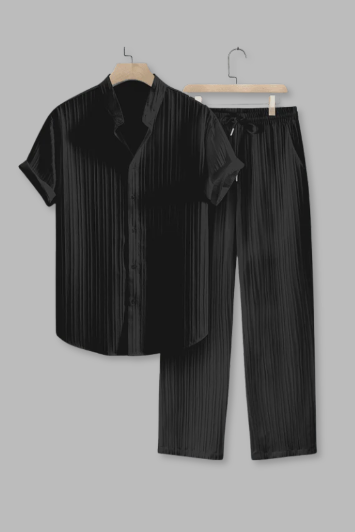 Lightweight Linen Lounge Set for Men – Comfortable Summer Outfit for Home or Travel
